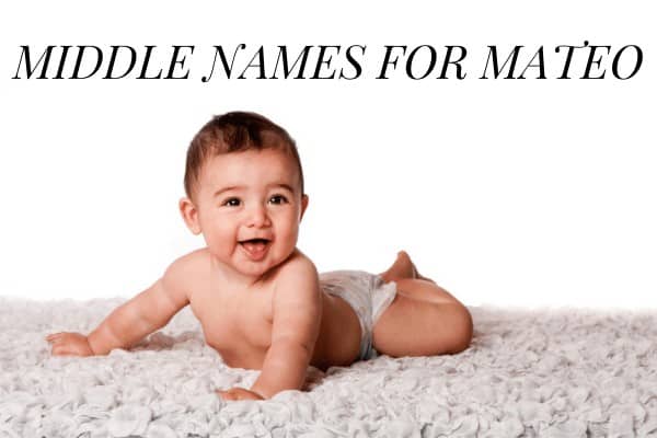 middle names for mateo