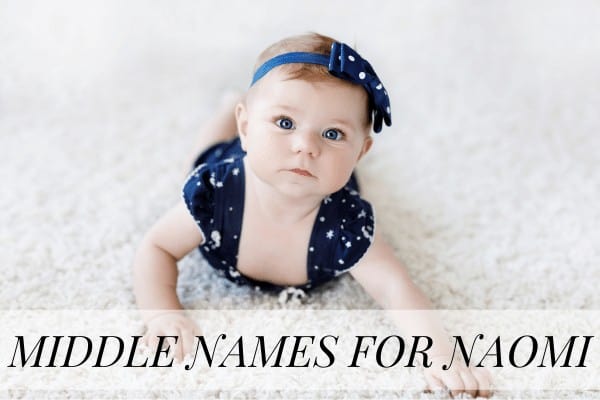 middle names for naomi
